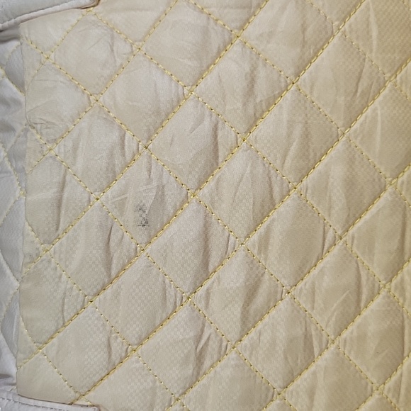 MZ Wallace Yellow Ombre Quilted Nylon Tote Shoulder Bag - Picture 7 of 16